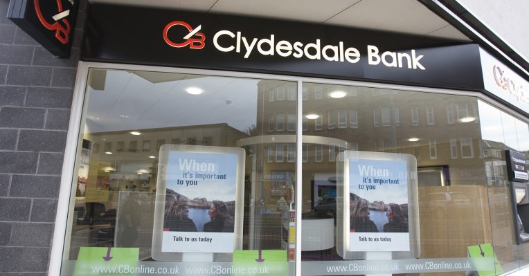 Clydesdale Bank shopfront