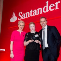 Hannah Uttley wins Best Newcomer at Santander Media Awards