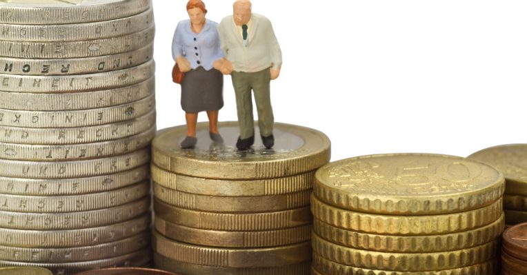 Old couple on money - equity release