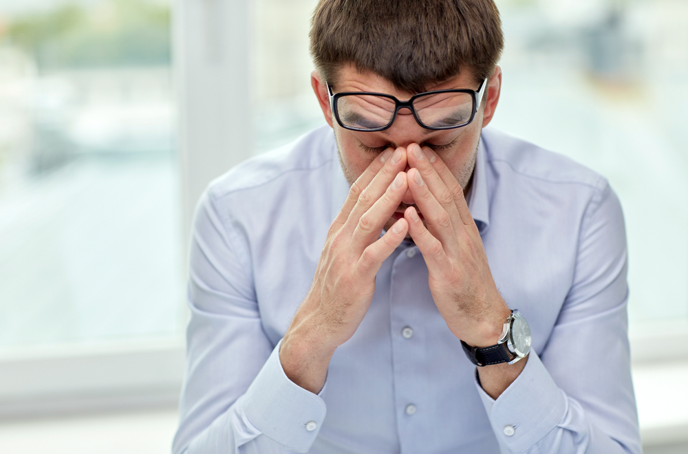 stress pressure businessman