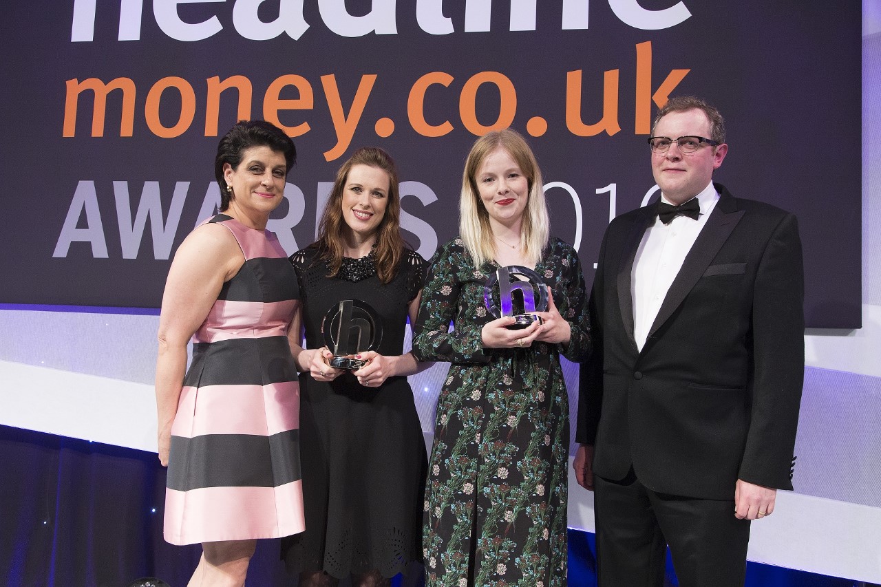 Hannah Uttley Headlinemoney awards