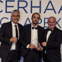 Mortgage adviser wins newcomer award months after vicious attack