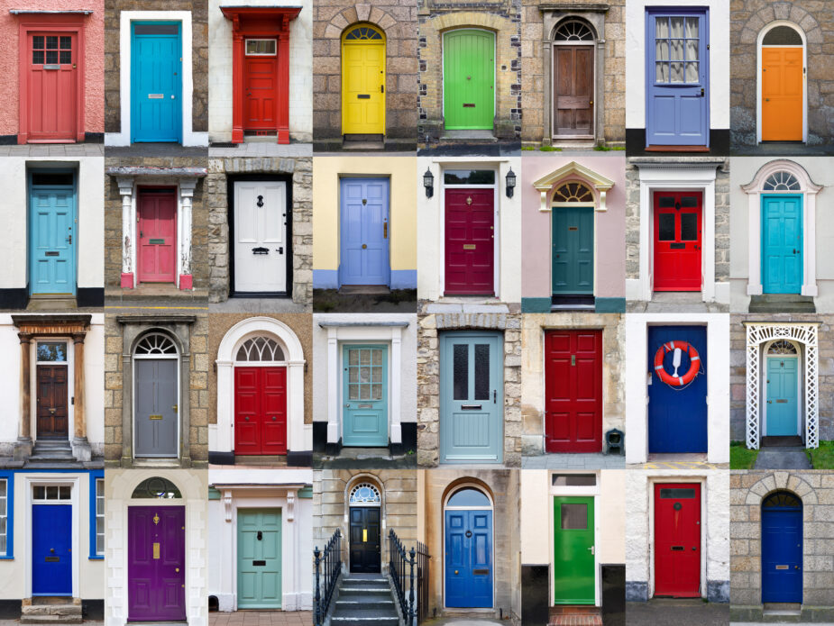 mortgage lending front doors