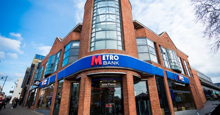 an image of a Metro Bank branch to denote a story about maximum loans