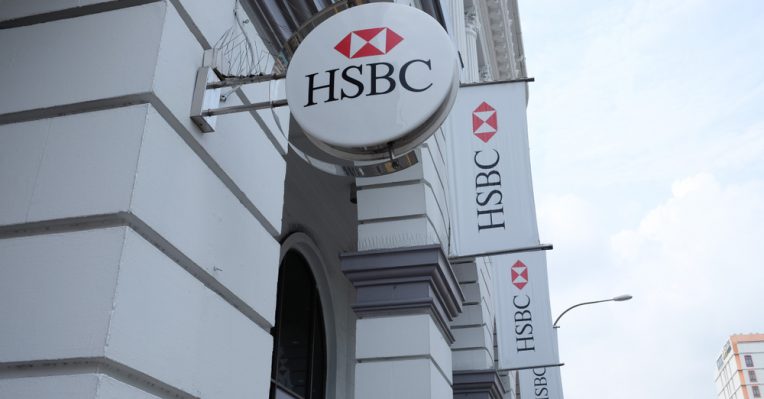HSBC bank branch logo