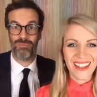 Marcus Brigstocke and Rachel Parris share lockdown woes in MAB comedy skit
