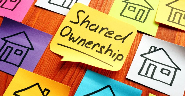 an image of sticky notes reading 'shared ownership'