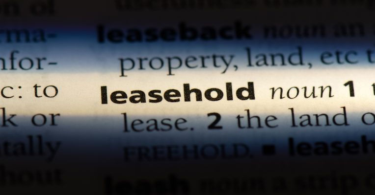 an image of a dictionary definition of leasehold to denote a story about ground rent