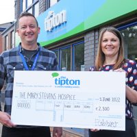 The Tipton donates £4,000 through its Charitable Foundation