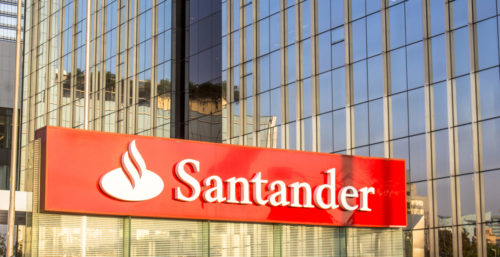 Santander branch to denote a story about new-build products