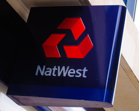 an image of a Natwest branch to denote a story about its gross mortgage lending