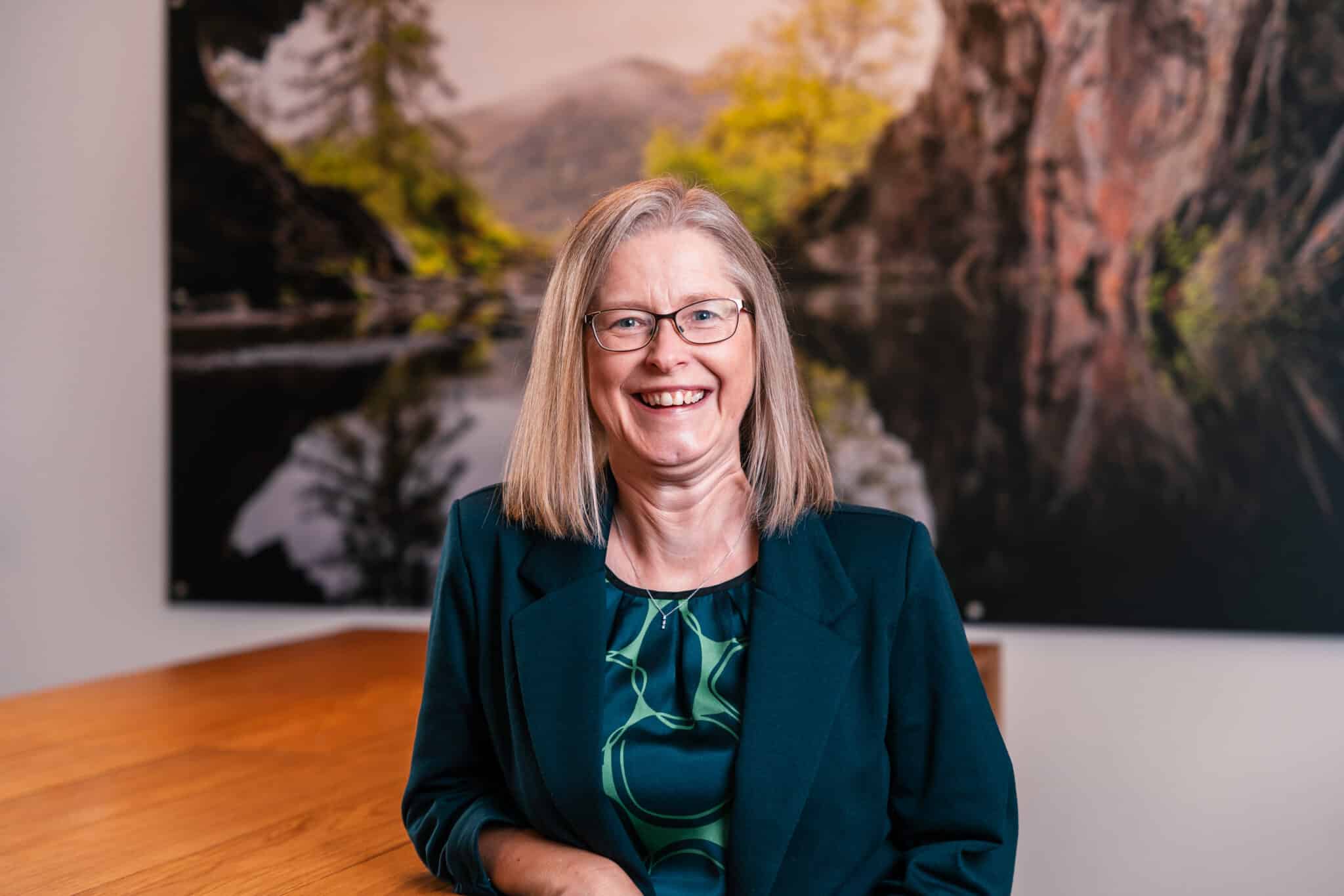 Linda Slinger of Cumberland Building Society