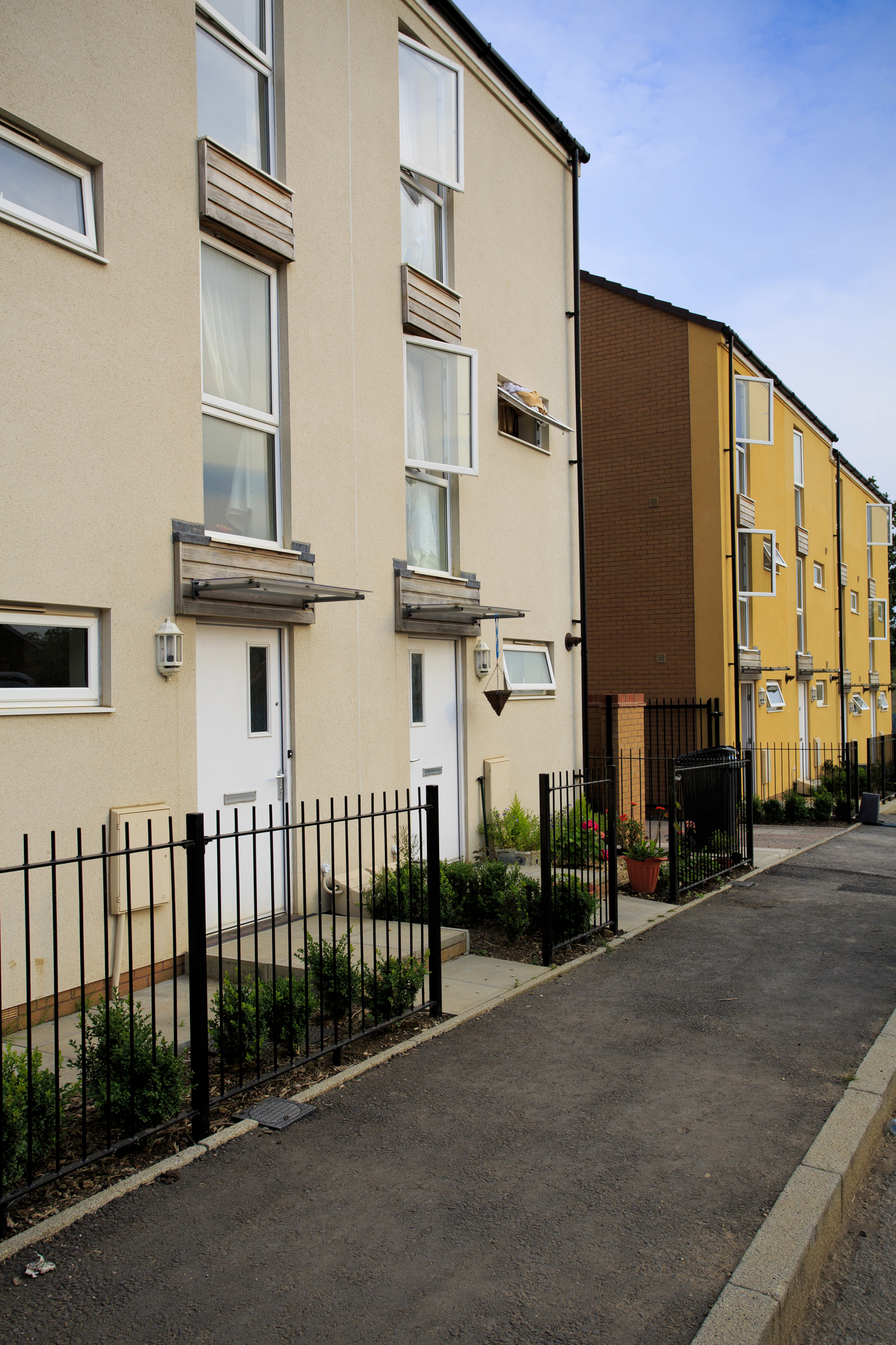 row of houses